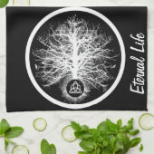 Eternal Life Theedoek (Gevouwen)