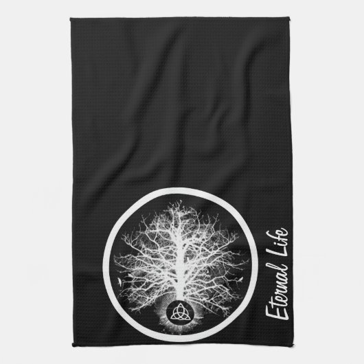 Eternal Life Theedoek (Verticaal)