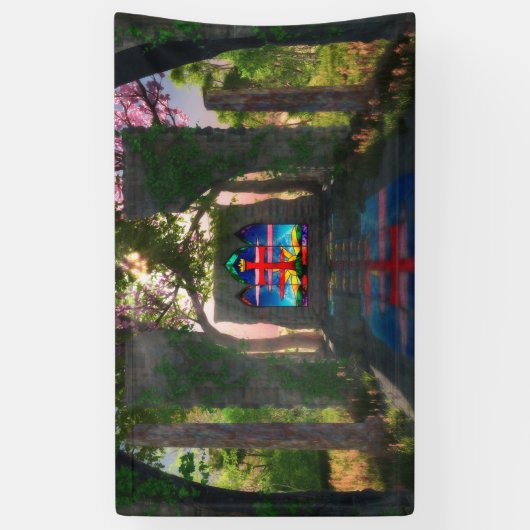 Eternal Light Easter Banner (Verticaal)