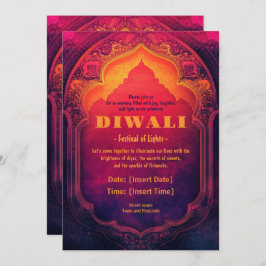 Eternal Light Invitation Kaart