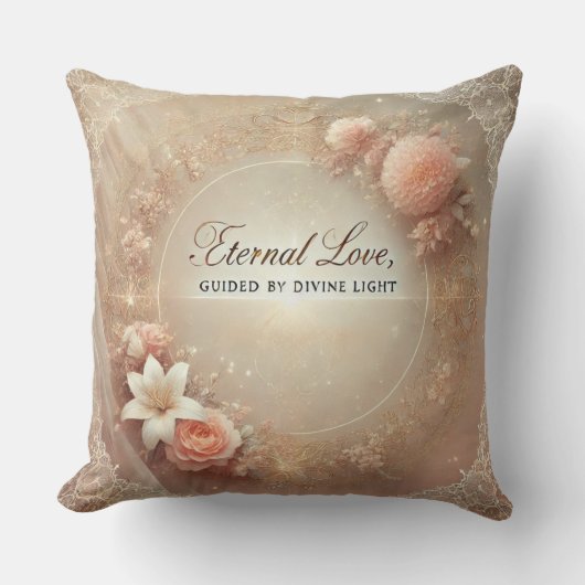 Eternal Love AI-kunst Kussen (Voorkant)