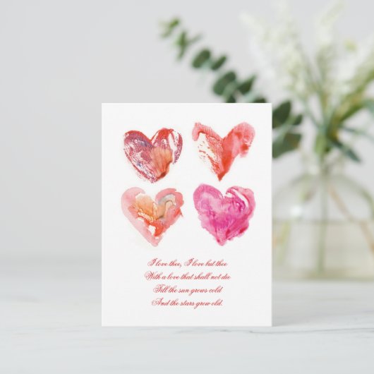 Eternal Love Briefkaart (Staand voorkant)