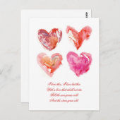 Eternal Love Briefkaart (Voorkant / Achterkant)