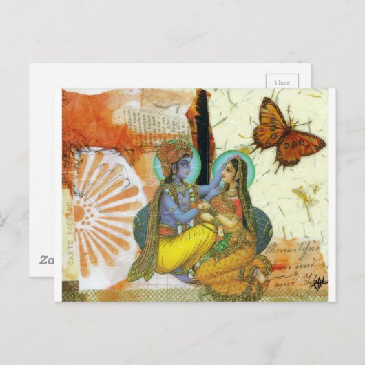 Eternal Love Briefkaart (Voorkant / Achterkant)