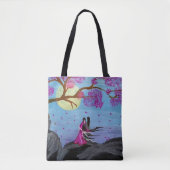 Eternal Love Cherry Blossom Tote Bag (Voorkant)