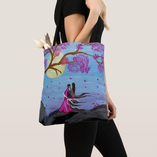 Eternal Love Cherry Blossom Tote Bag (Dichtbij)