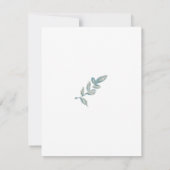 Eternal Love Classic Wedding RSVP Kaartje (Achterkant)