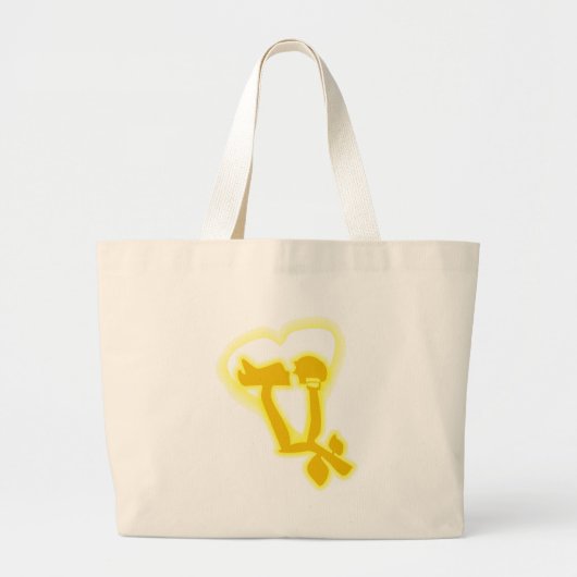 Eternal Love Grote Tote Bag (Voorkant)