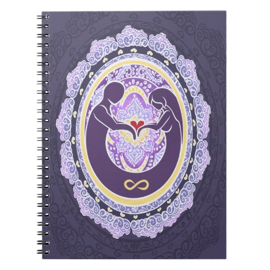 Eternal Love Mandala Notitieboek (Voorkant)