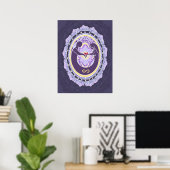 Eternal Love Mandala Poster (Thuiskantoor)
