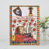 ETERNAL LOVE MONOGRAM KAART (Staand voorkant)