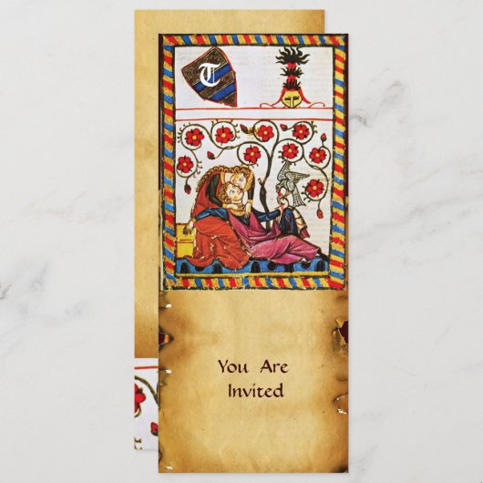 ETERNAL LOVE MONOGRAM KAART (Voorkant / Achterkant)