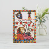 ETERNAL LOVE MONOGRAM KAART (Staand voorkant)