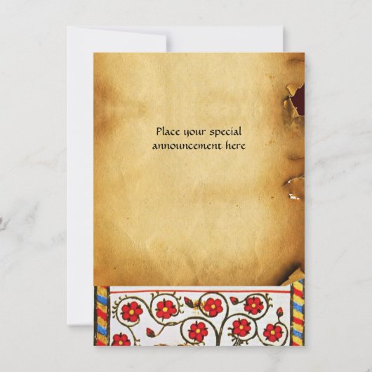 ETERNAL LOVE MONOGRAM KAART (Achterkant)