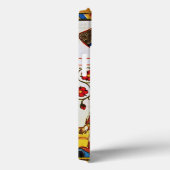 ETERNAL-LOVE MONOGRAM-perkament Case-Mate iPhone Case (Achterkant / Rechts)