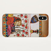 ETERNAL-LOVE MONOGRAM-perkament Case-Mate iPhone Case (Achterkant (horizontaal))