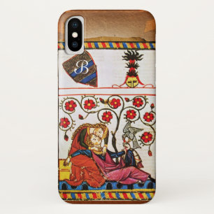 ETERNAL-LOVE MONOGRAM-perkament Case-Mate iPhone Case