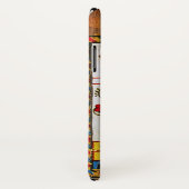 ETERNAL-LOVE MONOGRAM-perkament Case-Mate iPhone Case (Achterkant / rechts)