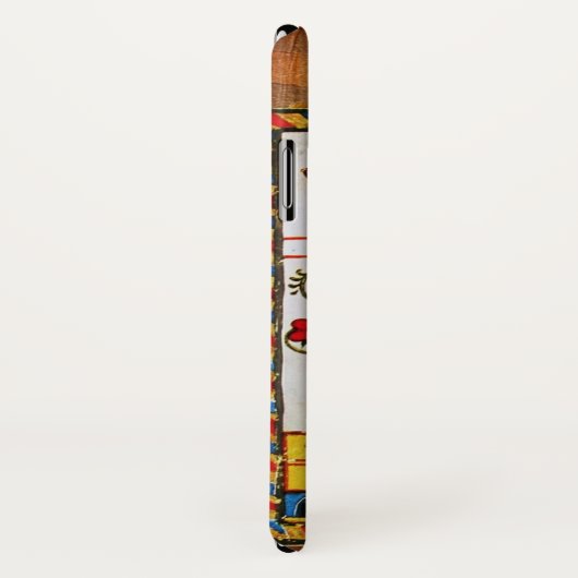 ETERNAL-LOVE MONOGRAM-perkament Case-Mate iPhone Case (Achterkant / rechts)