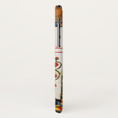 ETERNAL-LOVE MONOGRAM-perkament Case-Mate iPhone Case (Achterkant/links)