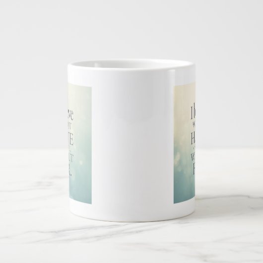 Eternal love mug grote koffiekop (Voorkant)