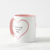 Eternal love mug mok (Voorkant links)