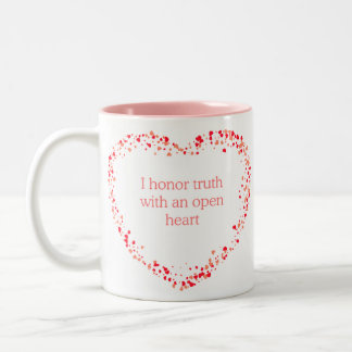 Eternal love mug tweekleurige koffiemok