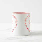 Eternal love mug tweekleurige koffiemok (Center)