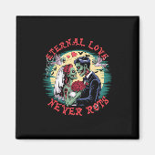 Eternal Love Never Rots Zombie Wedding Romance Hal Magneet (Voorkant)