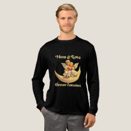 Eternal Love on a Crescent Moon Tri-Blend Shirt