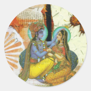 Eternal Love Ronde Sticker