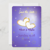Eternal Love Save the Date Kaart (Voorkant)