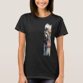 Eternal Love Skeletons Brushstroke Paint T-shirt (Voorkant)