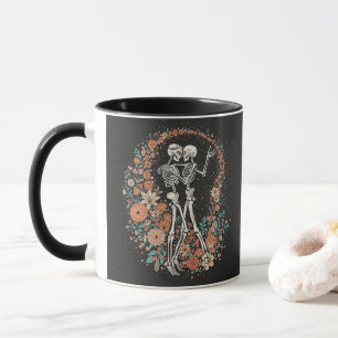 Eternal Love Skeletons Koffiemok Romantische Gotie Mok