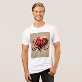 Eternal Love Tri-Blend Shirt (Voorkant volledig)