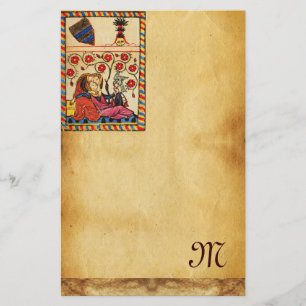 ETERNAL LOVE VALENTIJNSDAG PARCHTIEMONOGRAM BRIEFPAPIER