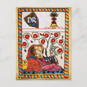 ETERNAL LOVE VALENTIJNSDAG PARCHTIEMONOGRAM FEESTDAGENKAART (Voorkant)