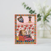 ETERNAL LOVE VALENTIJNSDAG PARCHTIEMONOGRAM FEESTDAGENKAART (Staand voorkant)