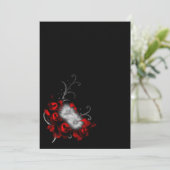 Eternal Memories Gothic Wedding Kaart (Staand voorkant)