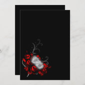 Eternal Memories Gothic Wedding Kaart (Voorkant / Achterkant)