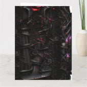 Eternal Night Gothic Vampire Wedding Dark Romance Bedankkaart (Achterkant)