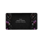 Eternal Night Gothic Vampire Wedding Dark Romance  Etiket (Voorkant)