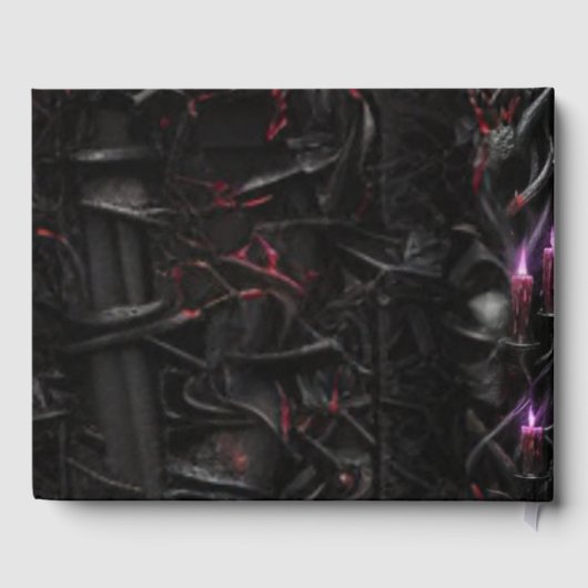 Eternal Night Gothic Vampire Wedding Dark Romance Gastenboek (Achterkant)