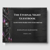 Eternal Night Gothic Vampire Wedding Dark Romance Gastenboek (Voorkant)