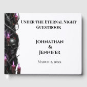 Eternal Night Gothic Vampire Wedding Dark Romance Gastenboek (Voorkant)