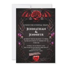 Eternal Night Gothic Vampire Wedding Dark Romance 