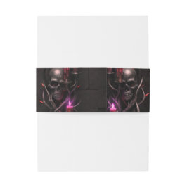 Eternal Night Gothic Vampire Wedding Dark Romance Uitnodigingen Wikkel