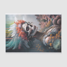 Eternal Princess Warrior, een Amerikaanse schedel Tissuepapier