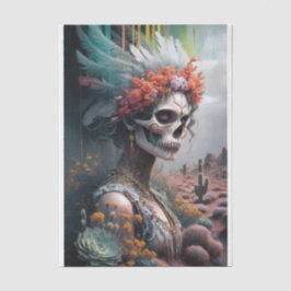 Eternal Princess Warrior, een Amerikaanse schedel Tissuepapier