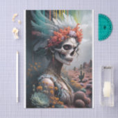 Eternal Princess Warrior, een Amerikaanse schedel Tissuepapier (Craft)